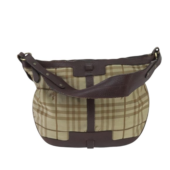 Burberry Nova Check Beige Canvas shoulder - Picture 1 of 10